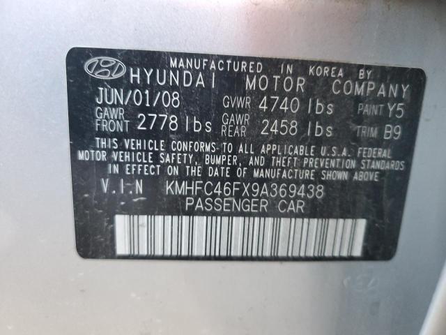 Photo 11 VIN: KMHFC46FX9A369438 - HYUNDAI AZERA 