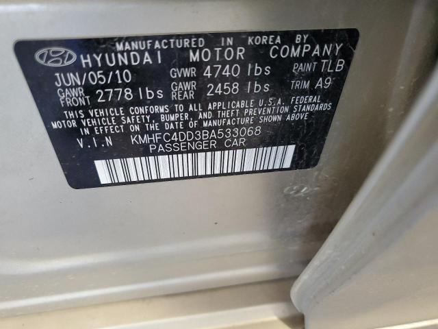 Photo 11 VIN: KMHFC4DD3BA533068 - HYUNDAI AZERA GLS 