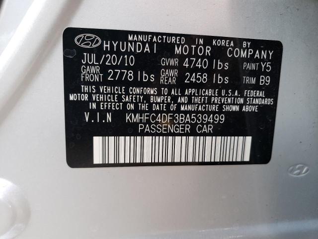 Photo 11 VIN: KMHFC4DF3BA539499 - HYUNDAI AZERA GLS 