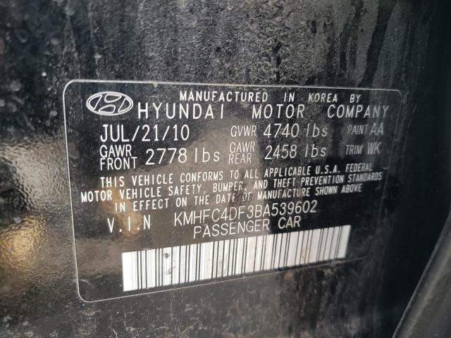 Photo 9 VIN: KMHFC4DF3BA539602 - HYUNDAI AZERA GLS 