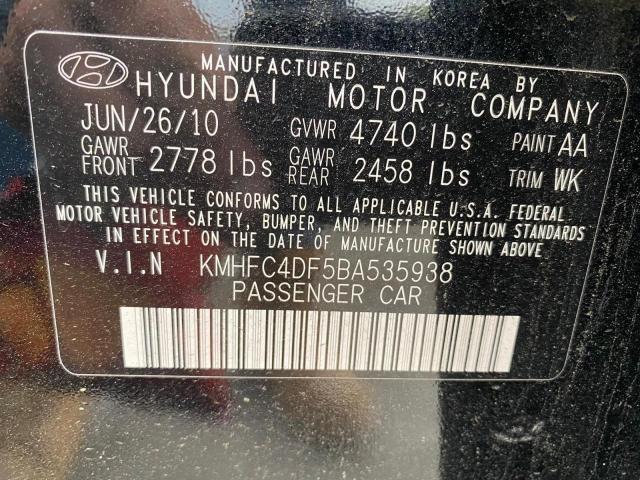 Photo 9 VIN: KMHFC4DF5BA535938 - HYUNDAI AZERA GLS 