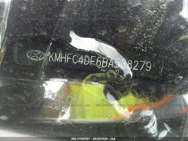 Photo 8 VIN: KMHFC4DF6BA538279 - HYUNDAI AZERA 