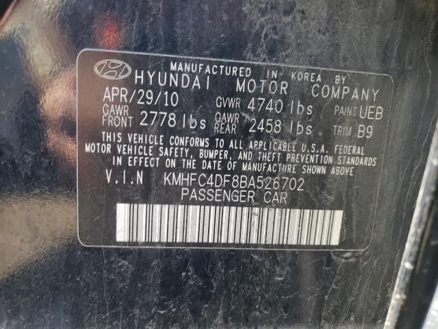 Photo 9 VIN: KMHFC4DF8BA526702 - HYUNDAI AZERA 