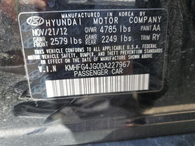 Photo 11 VIN: KMHFG4JG0DA227967 - HYUNDAI AZERA 