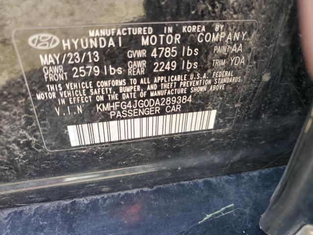 Photo 11 VIN: KMHFG4JG0DA289384 - HYUNDAI AZERA 