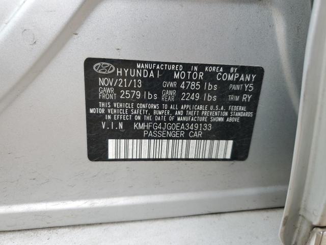 Photo 11 VIN: KMHFG4JG0EA349133 - HYUNDAI AZERA 