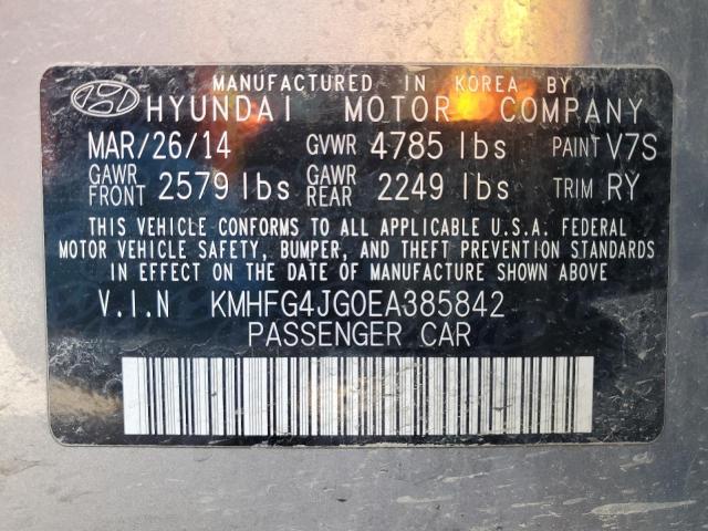 Photo 11 VIN: KMHFG4JG0EA385842 - HYUNDAI AZERA 