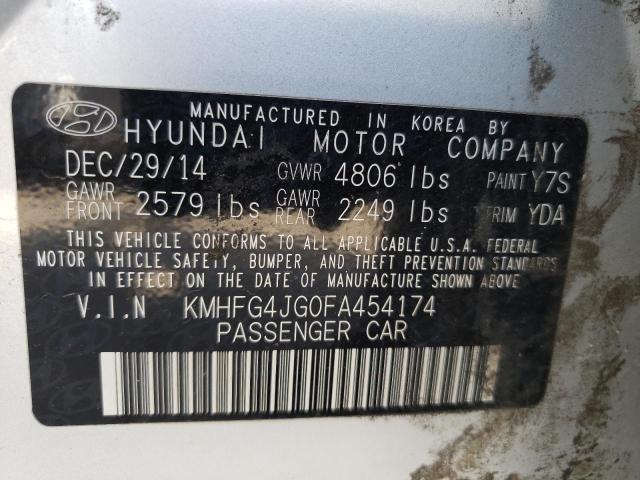 Photo 9 VIN: KMHFG4JG0FA454174 - HYUNDAI AZERA 