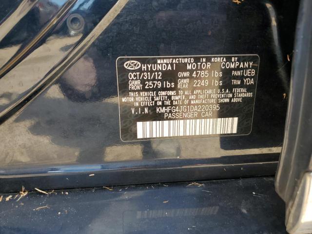 Photo 12 VIN: KMHFG4JG1DA220395 - HYUNDAI AZERA 