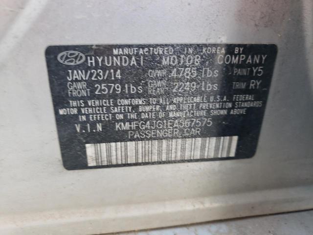 Photo 11 VIN: KMHFG4JG1EA367575 - HYUNDAI AZERA 