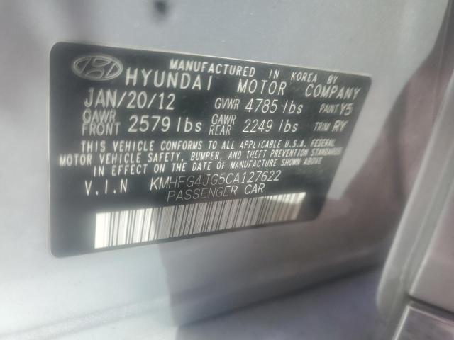 Photo 9 VIN: KMHFG4JG5CA127622 - HYUNDAI AZERA GLS 