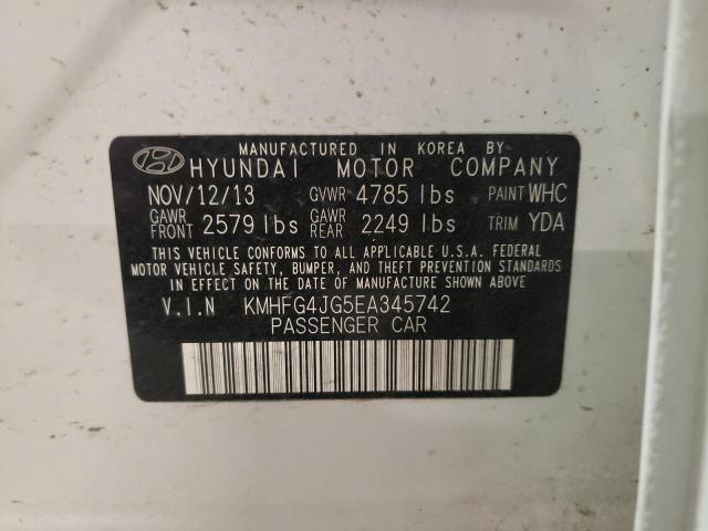 Photo 9 VIN: KMHFG4JG5EA345742 - HYUNDAI AZERA 