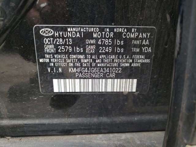 Photo 9 VIN: KMHFG4JG6EA341022 - HYUNDAI AZERA 