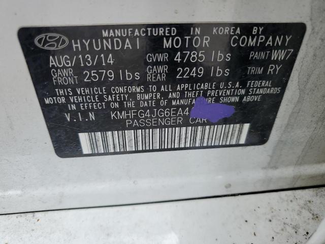 Photo 12 VIN: KMHFG4JG6EA418665 - HYUNDAI AZERA 