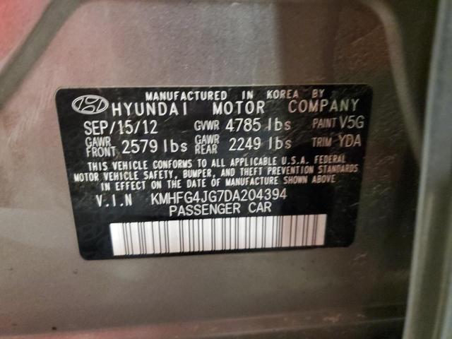 Photo 11 VIN: KMHFG4JG7DA204394 - HYUNDAI AZERA 