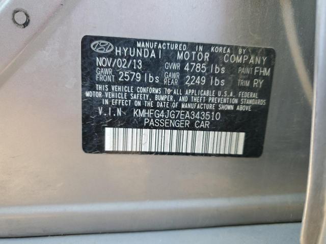 Photo 11 VIN: KMHFG4JG7EA343510 - HYUNDAI AZERA 