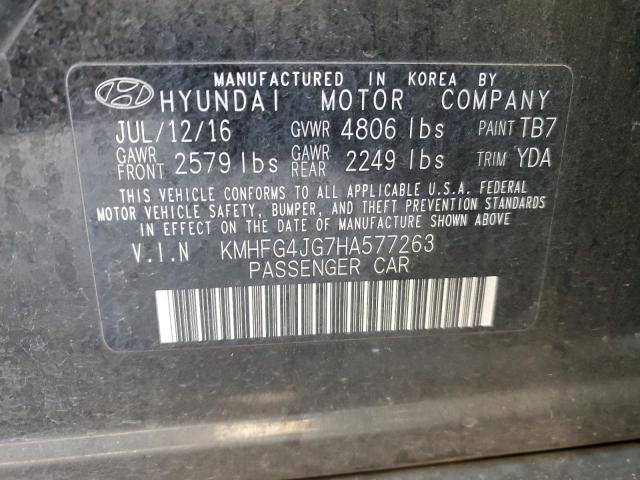 Photo 12 VIN: KMHFG4JG7HA577263 - HYUNDAI AZERA 