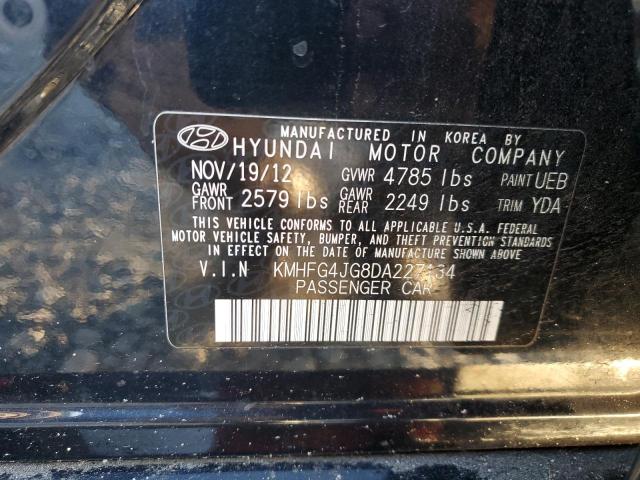 Photo 11 VIN: KMHFG4JG8DA227134 - HYUNDAI AZERA 