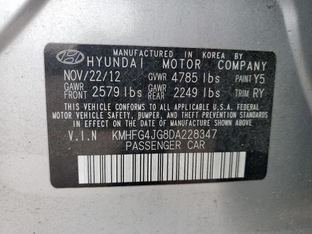 Photo 11 VIN: KMHFG4JG8DA228347 - HYUNDAI AZERA 