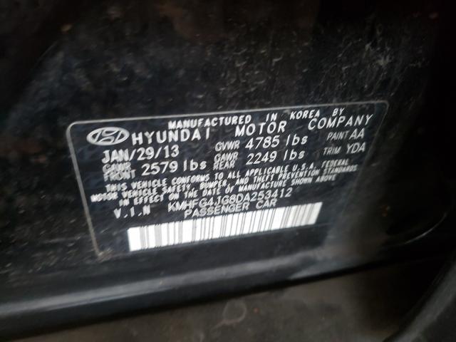 Photo 9 VIN: KMHFG4JG8DA253412 - HYUNDAI AZERA 