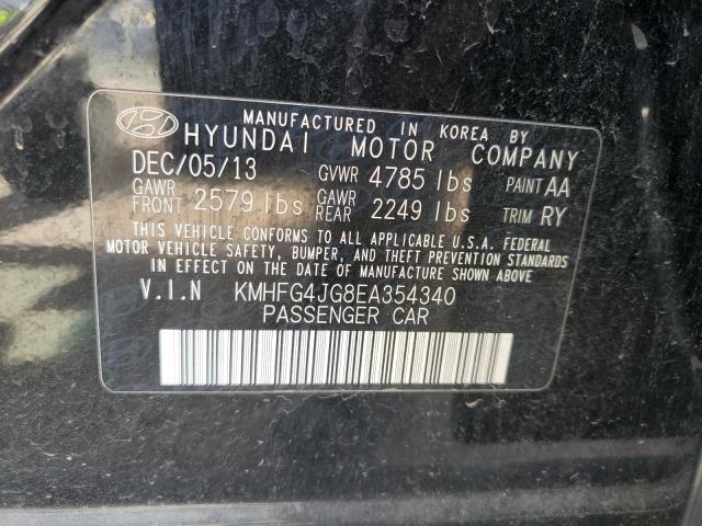 Photo 11 VIN: KMHFG4JG8EA354340 - HYUNDAI AZERA 