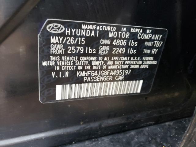 Photo 9 VIN: KMHFG4JG8FA495197 - HYUNDAI AZERA 