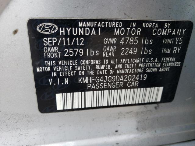 Photo 11 VIN: KMHFG4JG9DA202419 - HYUNDAI AZERA 