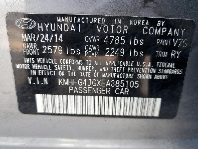 Photo 9 VIN: KMHFG4JGXEA385105 - HYUNDAI AZERA 