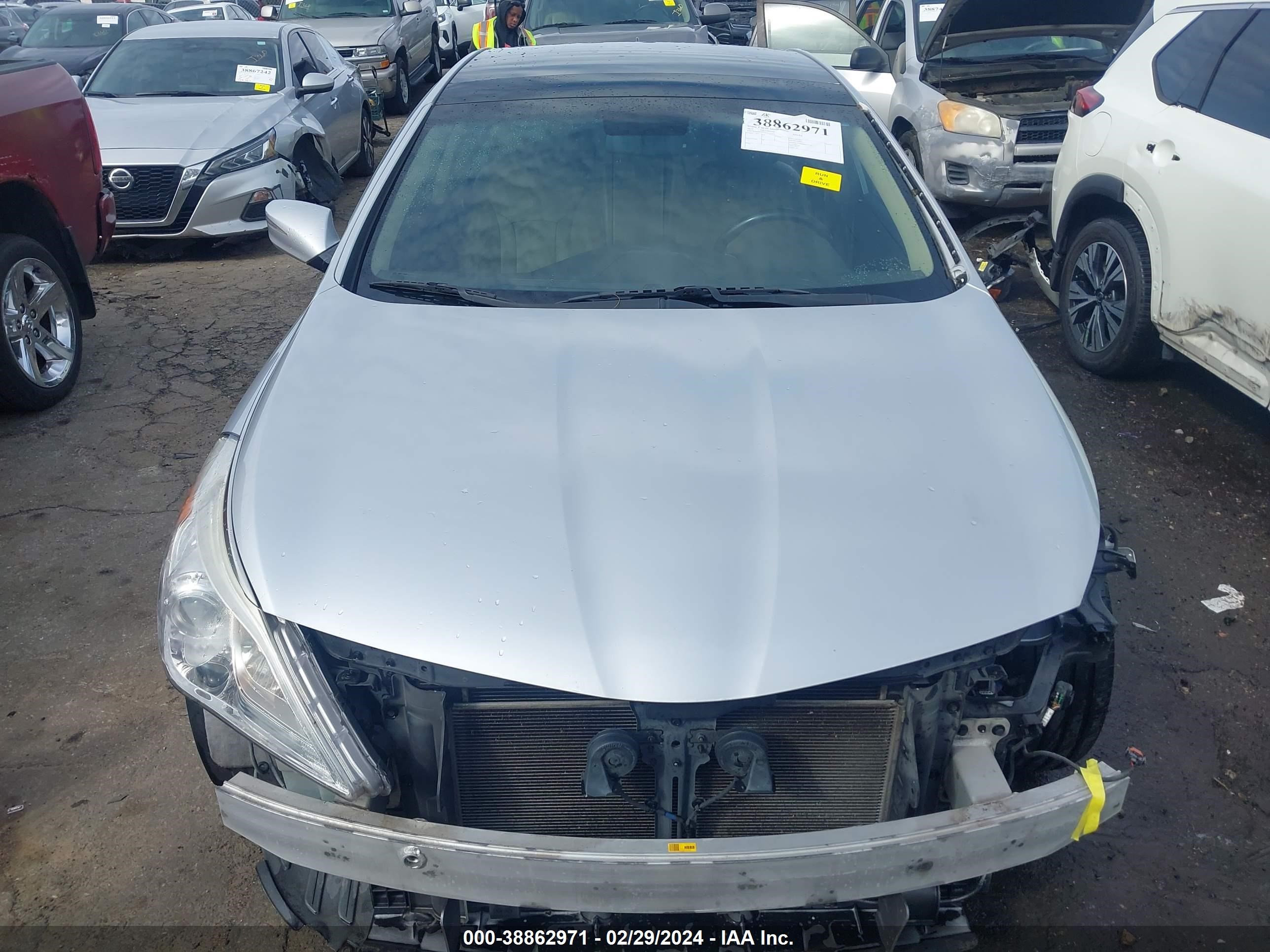 Photo 11 VIN: KMHFH4JG0CA152571 - HYUNDAI AZERA 