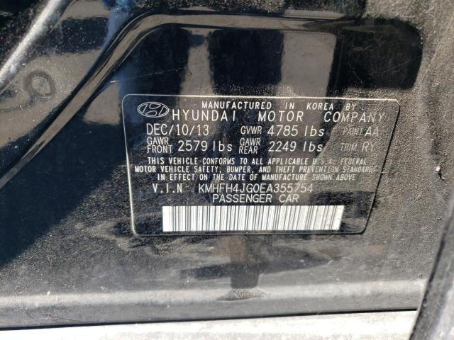 Photo 12 VIN: KMHFH4JG0EA355754 - HYUNDAI AZERA GLS 