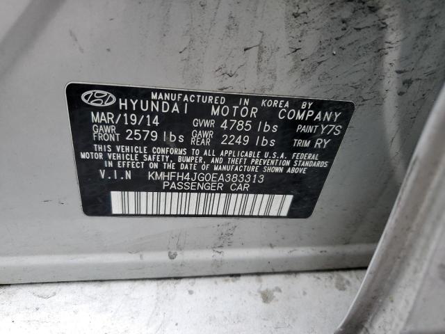 Photo 11 VIN: KMHFH4JG0EA383313 - HYUNDAI AZERA 