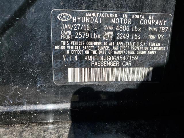 Photo 11 VIN: KMHFH4JG0GA547159 - HYUNDAI AZERA 