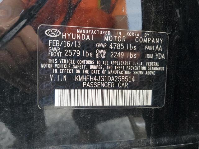 Photo 11 VIN: KMHFH4JG1DA258514 - HYUNDAI AZERA 