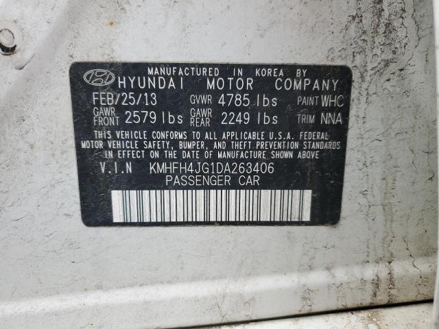 Photo 11 VIN: KMHFH4JG1DA263406 - HYUNDAI AZERA 