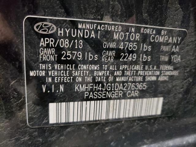 Photo 11 VIN: KMHFH4JG1DA276365 - HYUNDAI AZERA 