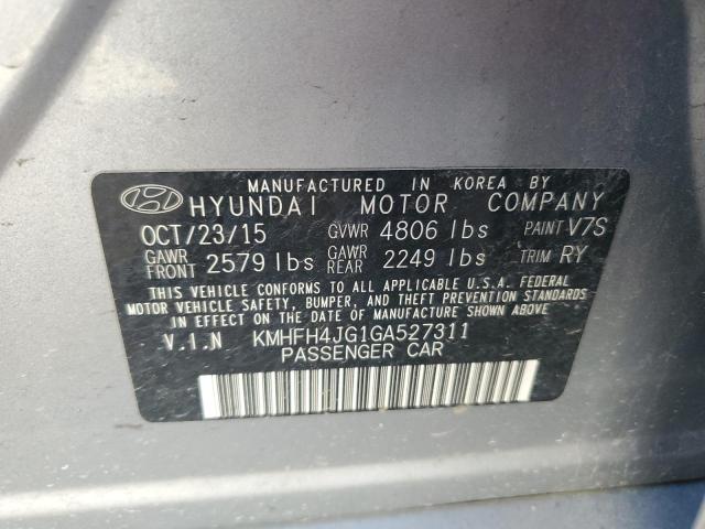 Photo 11 VIN: KMHFH4JG1GA527311 - HYUNDAI AZERA LIMI 