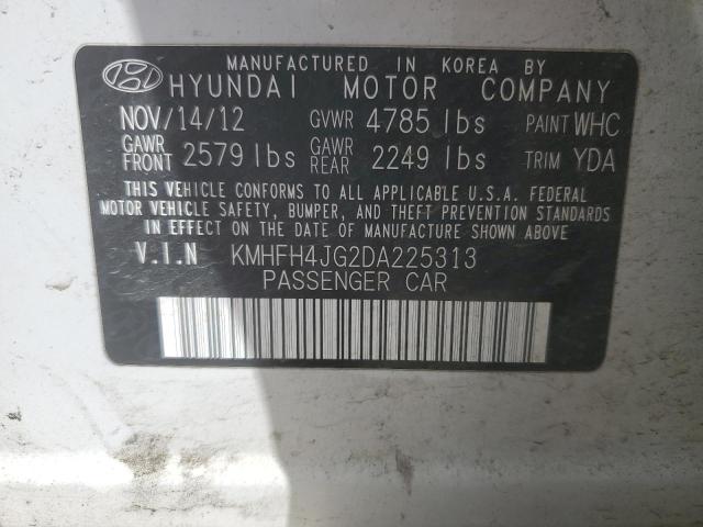 Photo 11 VIN: KMHFH4JG2DA225313 - HYUNDAI AZERA GLS 