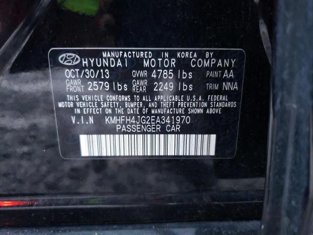 Photo 9 VIN: KMHFH4JG2EA341970 - HYUNDAI AZERA GLS 