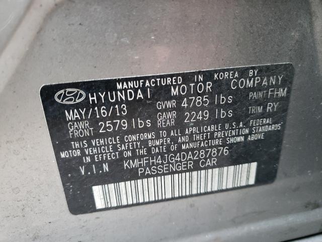 Photo 9 VIN: KMHFH4JG4DA287876 - HYUNDAI AZERA GLS 