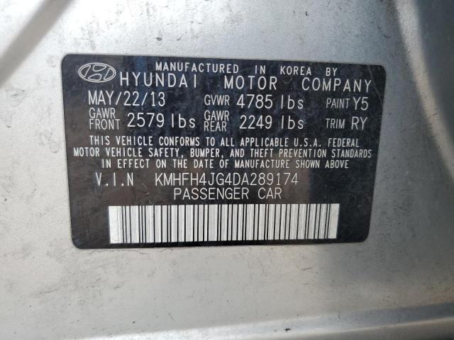 Photo 11 VIN: KMHFH4JG4DA289174 - HYUNDAI AZERA 