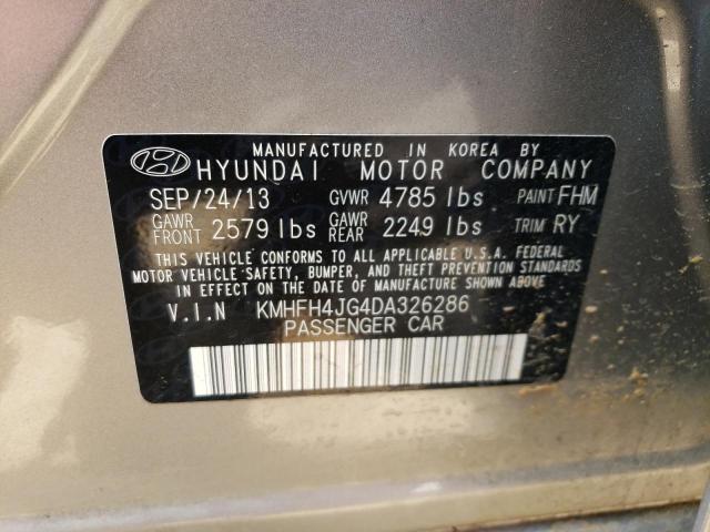 Photo 11 VIN: KMHFH4JG4DA326286 - HYUNDAI AZERA GLS 