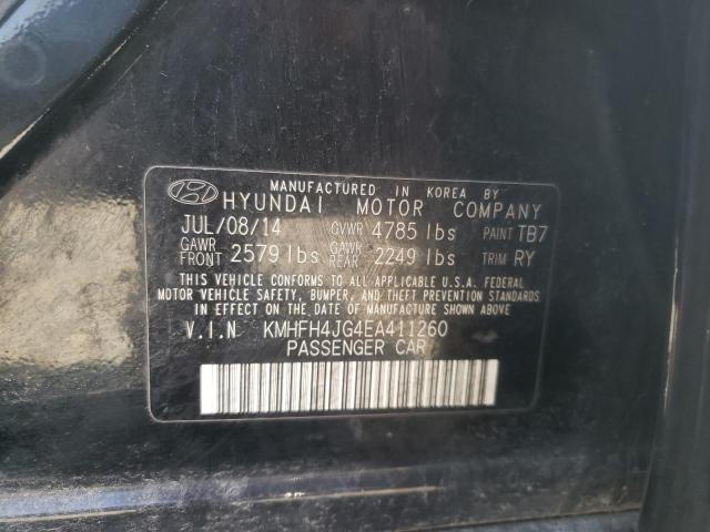 Photo 9 VIN: KMHFH4JG4EA411260 - HYUNDAI AZERA 