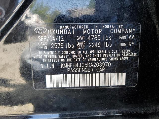 Photo 11 VIN: KMHFH4JG5DA203970 - HYUNDAI AZERA 