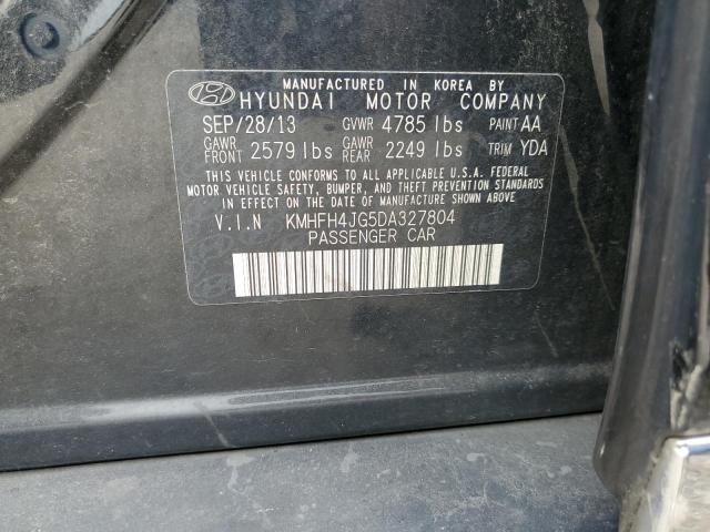 Photo 11 VIN: KMHFH4JG5DA327804 - HYUNDAI AZERA GLS 