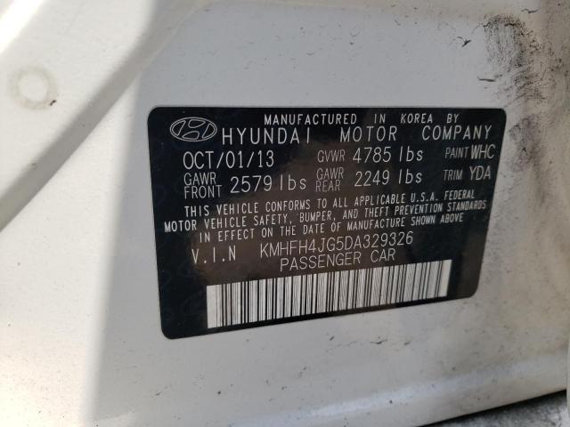 Photo 11 VIN: KMHFH4JG5DA329326 - HYUNDAI AZERA GLS 