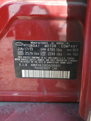 Photo 11 VIN: KMHFH4JG6DA299401 - HYUNDAI AZERA 