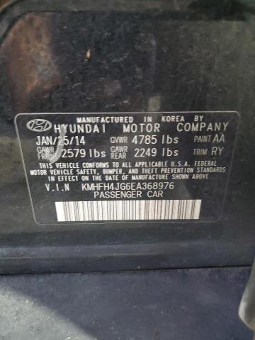 Photo 11 VIN: KMHFH4JG6EA368976 - HYUNDAI AZERA 