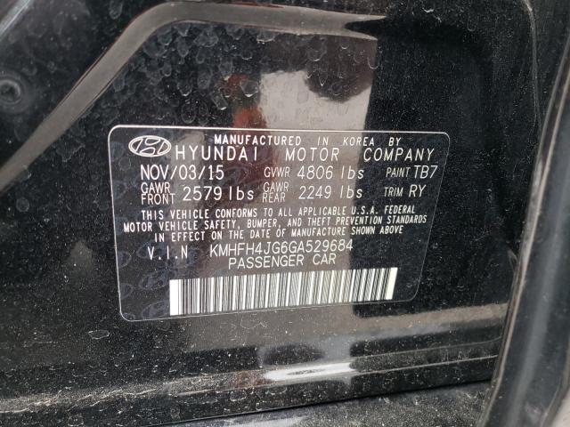 Photo 11 VIN: KMHFH4JG6GA529684 - HYUNDAI AZERA LIMI 