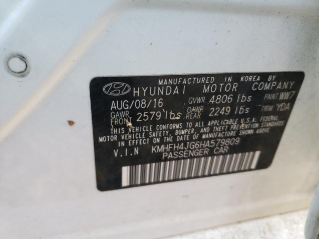 Photo 9 VIN: KMHFH4JG6HA579809 - HYUNDAI AZERA LIMI 