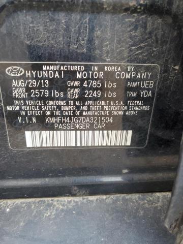 Photo 11 VIN: KMHFH4JG7DA321504 - HYUNDAI AZERA 